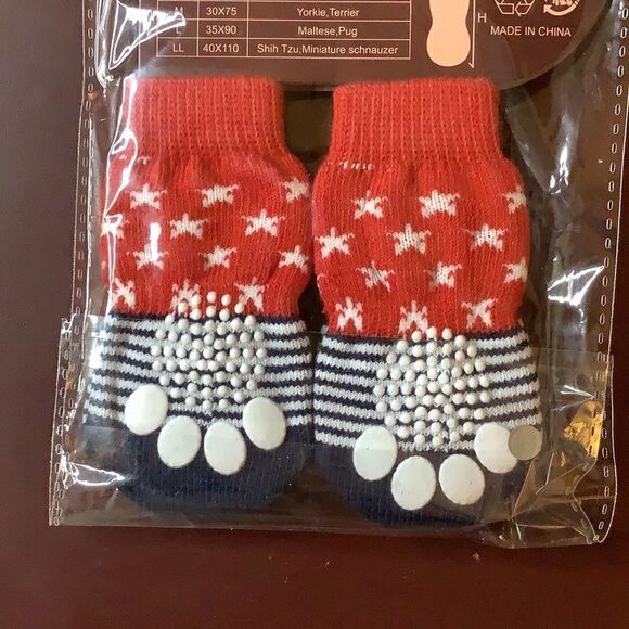 Patriotic Non-Slip Dog Socks - Picture 4 of 6